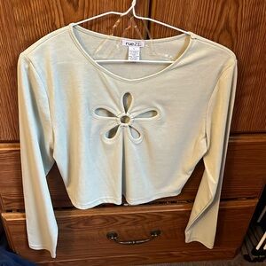 rue 21 cut out shirt
